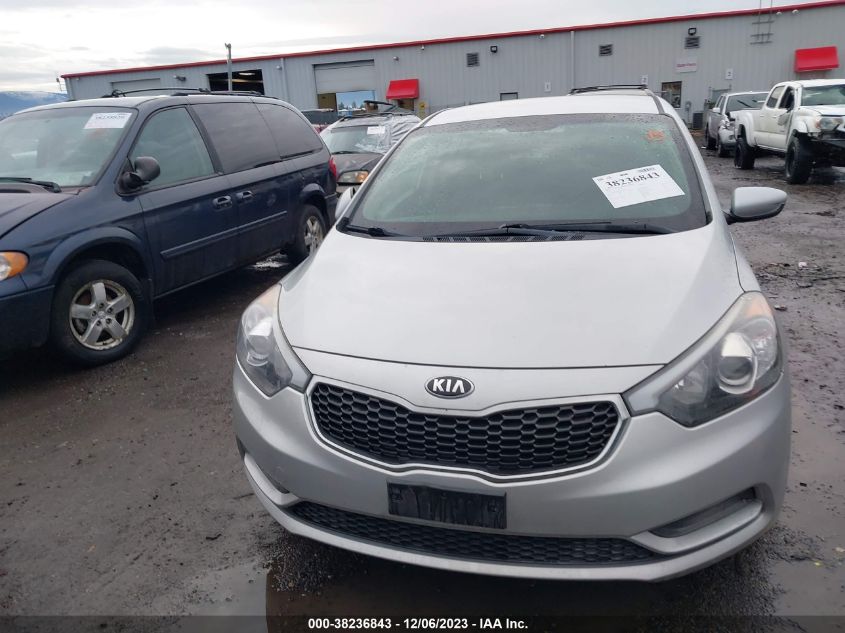 2014 KIA FORTE - KNAFK4862E5186419