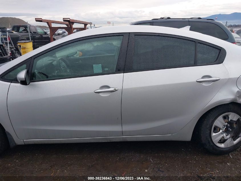 2014 KIA FORTE - KNAFK4862E5186419