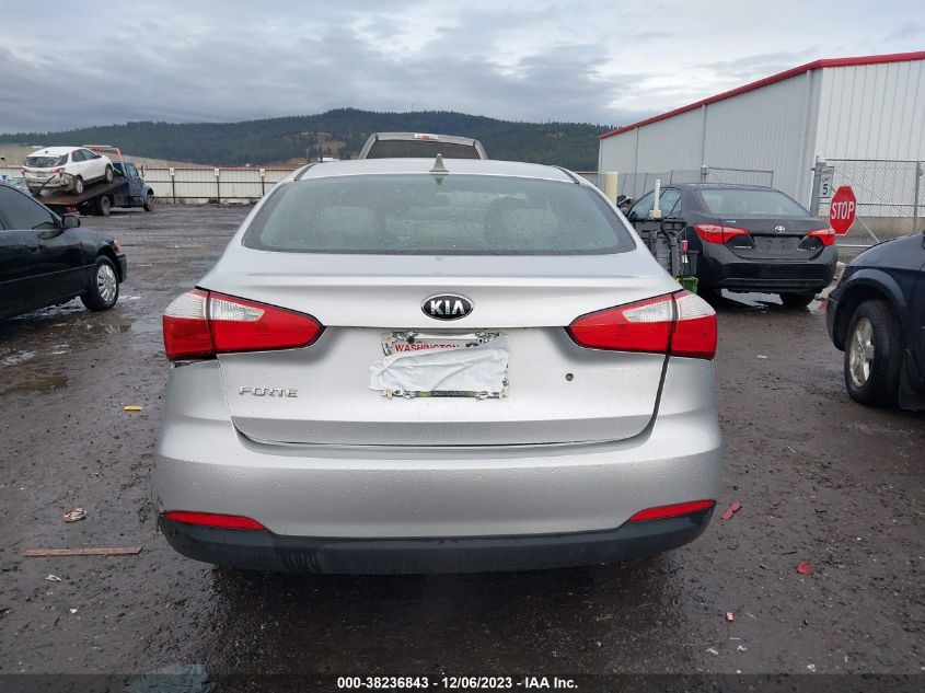2014 KIA FORTE - KNAFK4862E5186419