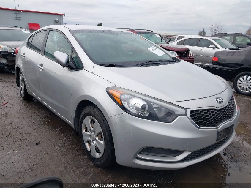 2014 KIA FORTE - KNAFK4862E5186419