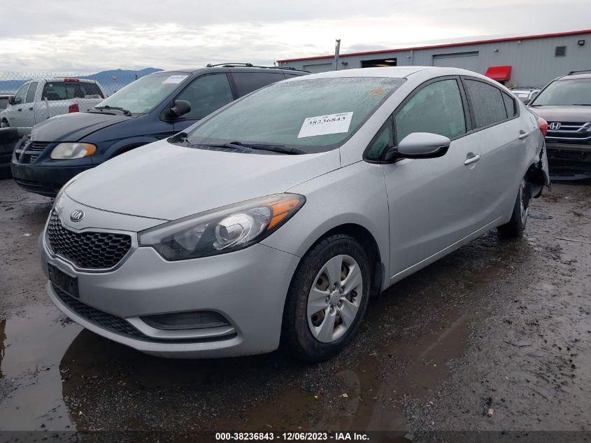 2014 KIA FORTE - KNAFK4862E5186419