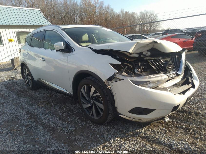 2015 NISSAN MURANO PLATINUM - 5N1AZ2MG7FN264143