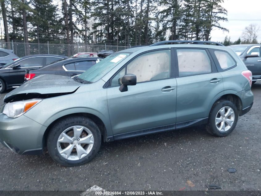 2015 SUBARU FORESTER 2.5I - JF2SJABC7FH823975