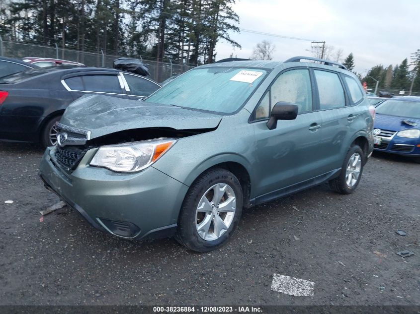 2015 SUBARU FORESTER 2.5I - JF2SJABC7FH823975