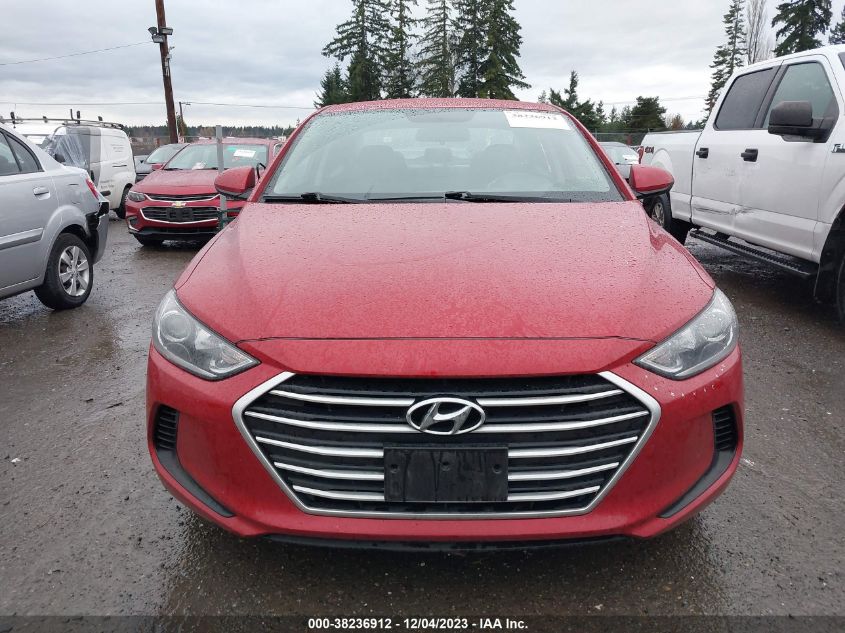 2018 HYUNDAI ELANTRA SEL - 5NPD84LF7JH390195