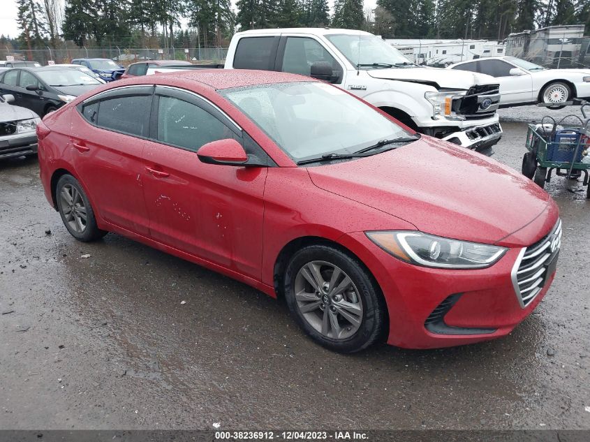 2018 HYUNDAI ELANTRA SEL - 5NPD84LF7JH390195