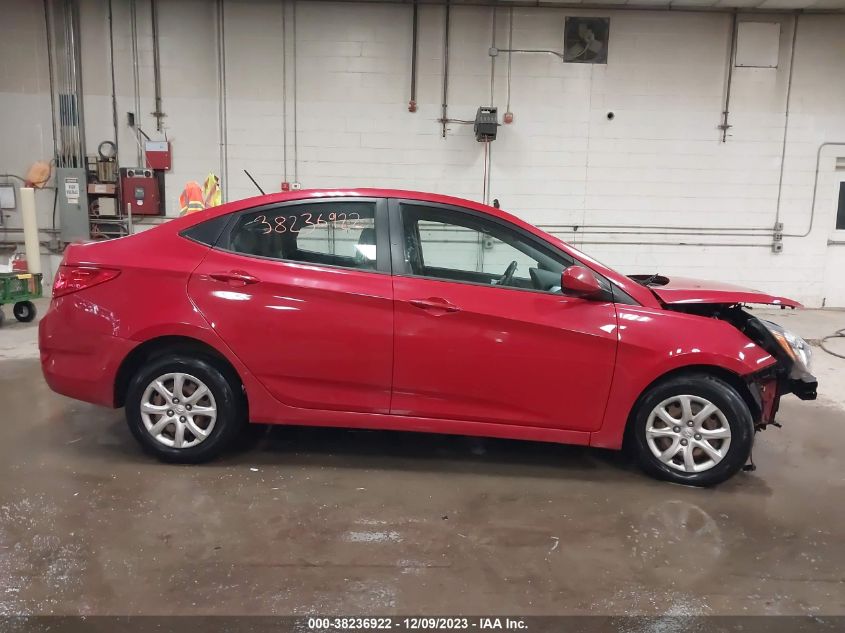 2014 HYUNDAI ACCENT GLS - KMHCT4AEXEU734520