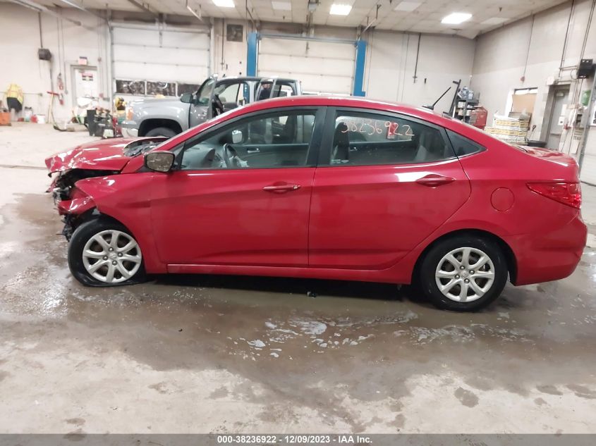 2014 HYUNDAI ACCENT GLS - KMHCT4AEXEU734520