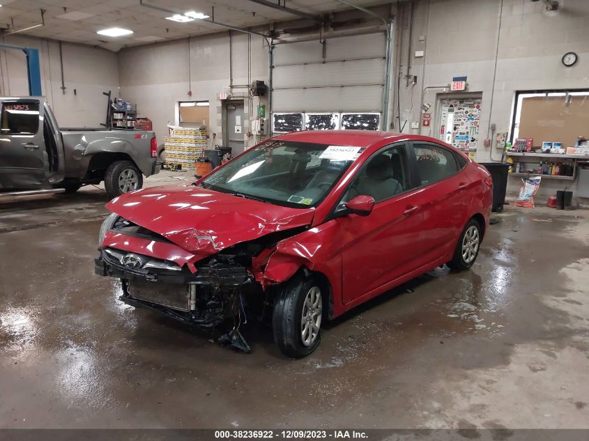 2014 HYUNDAI ACCENT GLS - KMHCT4AEXEU734520