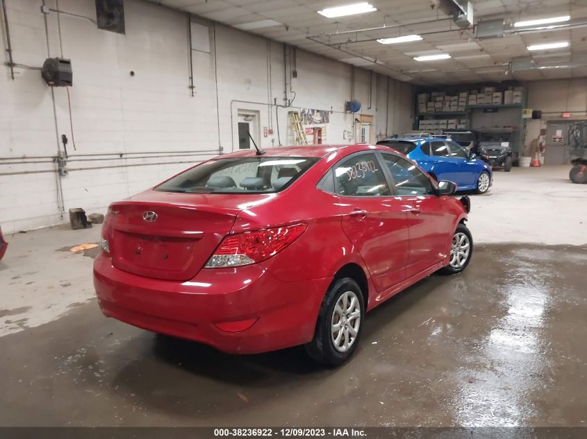 2014 HYUNDAI ACCENT GLS - KMHCT4AEXEU734520