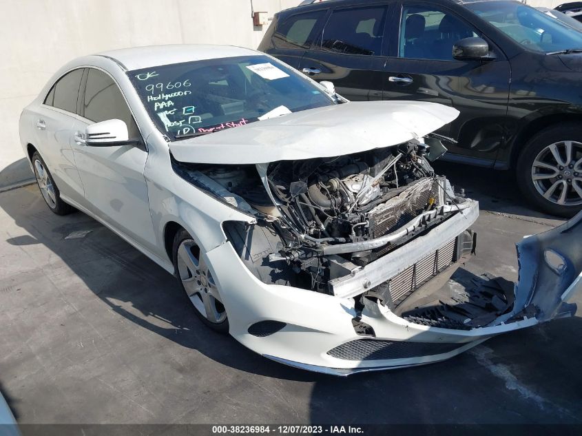2018 MERCEDES-BENZ CLA 250 - WDDSJ4EB0JN512648