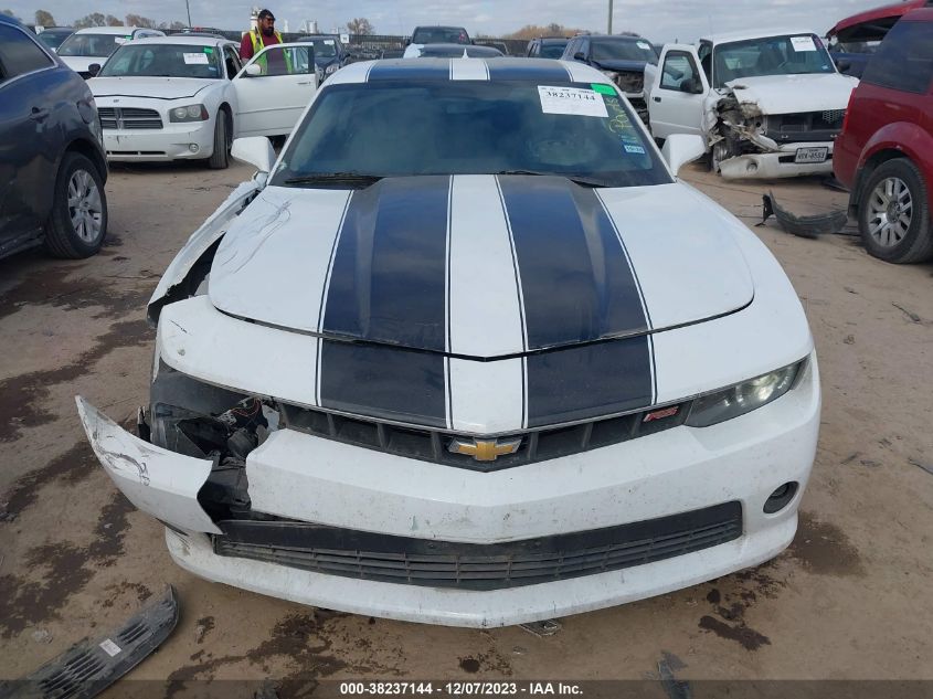 2015 CHEVROLET CAMARO LT - 2G1FC1E35F9162014
