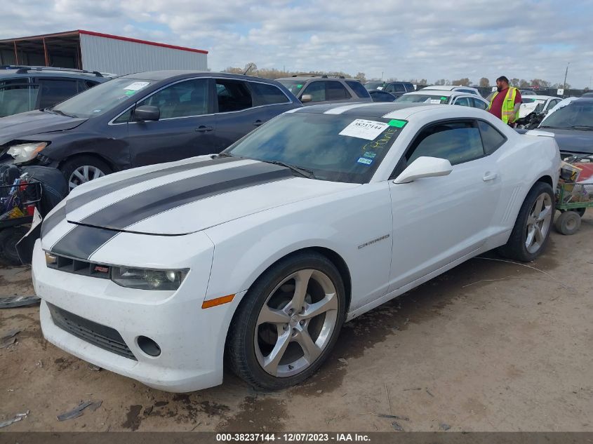 2015 CHEVROLET CAMARO LT - 2G1FC1E35F9162014