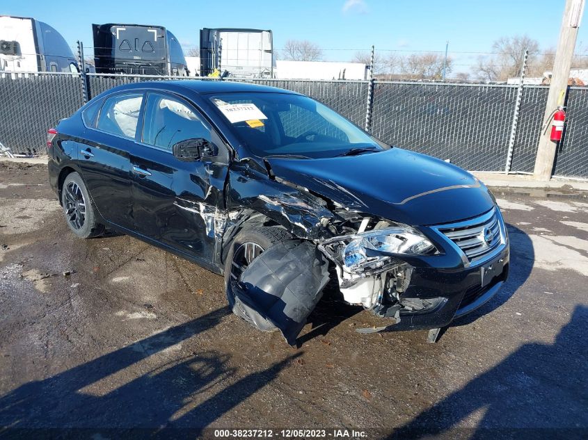 2015 NISSAN SENTRA S - 3N1AB7AP5FY296931