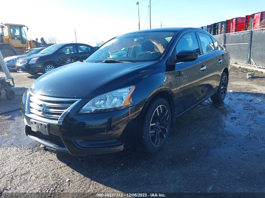 2015 NISSAN SENTRA S - 3N1AB7AP5FY296931
