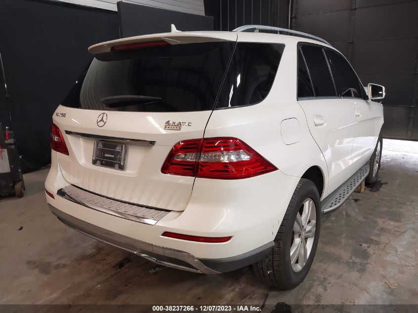 2014 MERCEDES-BENZ ML 350 4JGDA5HB6EA324875