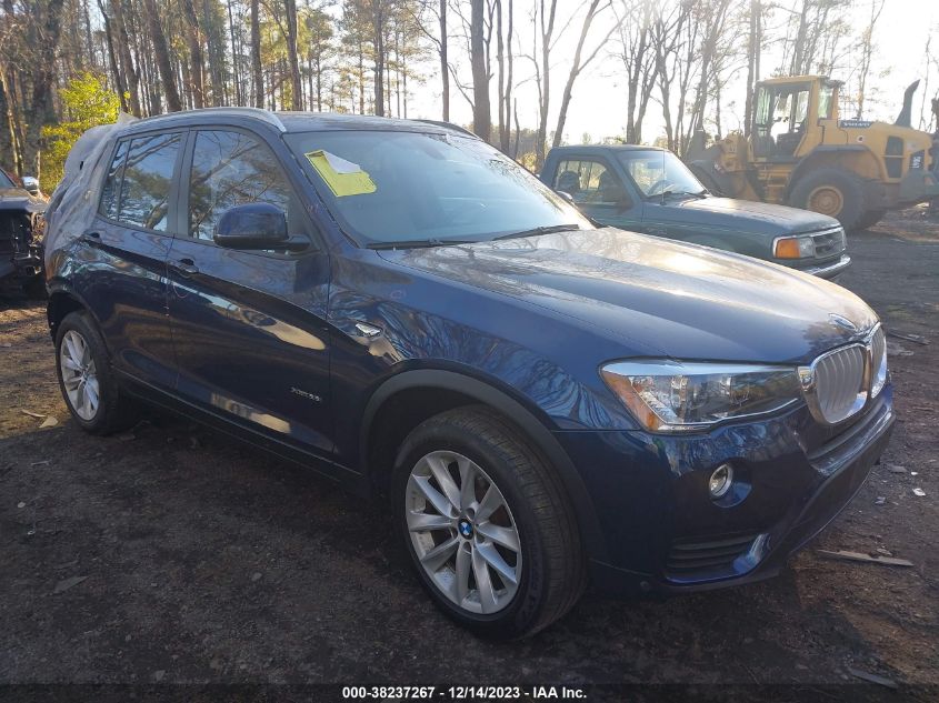 5UXWX9C34H0T24899 2017 BMW X3 - Image 1