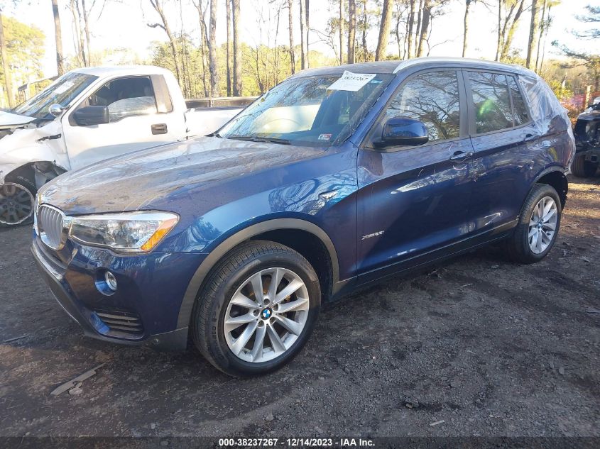 5UXWX9C34H0T24899 2017 BMW X3 - Image 2