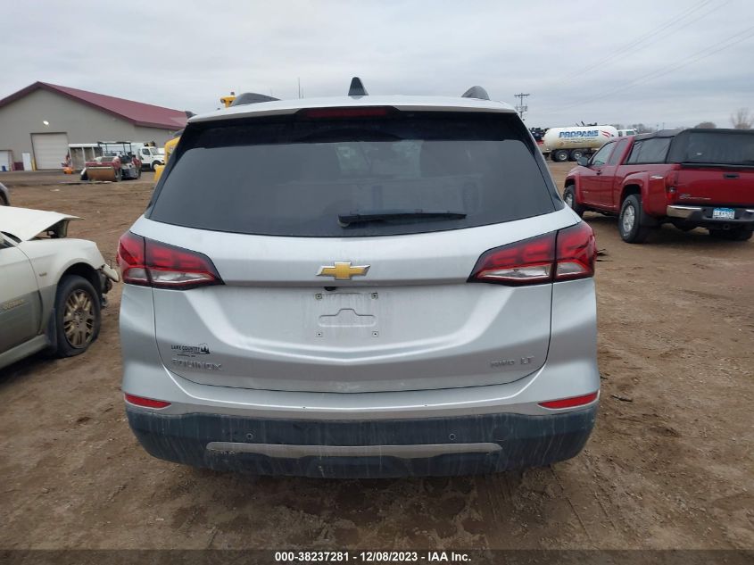 2022 CHEVROLET EQUINOX LT - 3GNAXUEV6NL145573