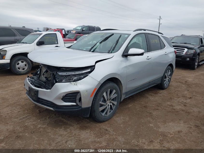 2022 CHEVROLET EQUINOX LT - 3GNAXUEV6NL145573