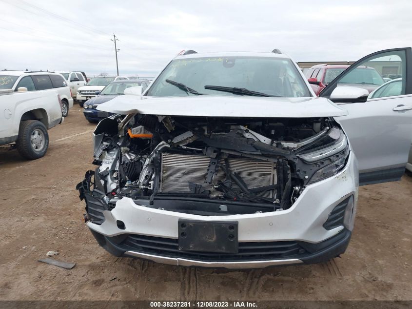 2022 CHEVROLET EQUINOX LT - 3GNAXUEV6NL145573