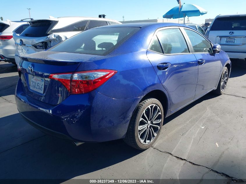 2015 TOYOTA COROLLA L/LE/LE PLS/PRM/S/S PLS - 5YFBURHE0FP187806