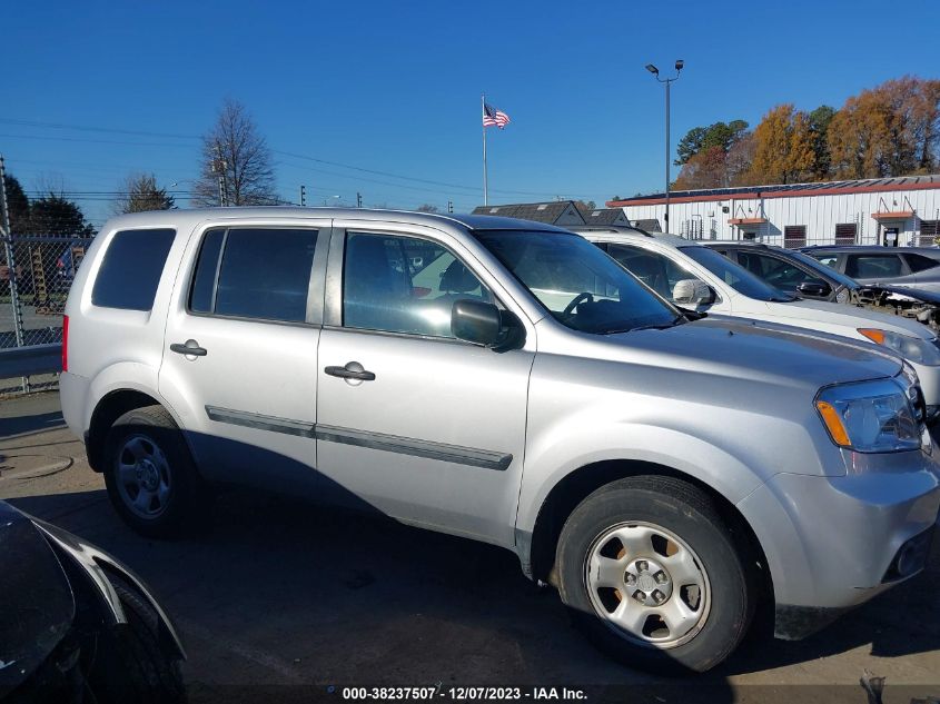 2015 HONDA PILOT LX - 5FNYF3H28FB033282