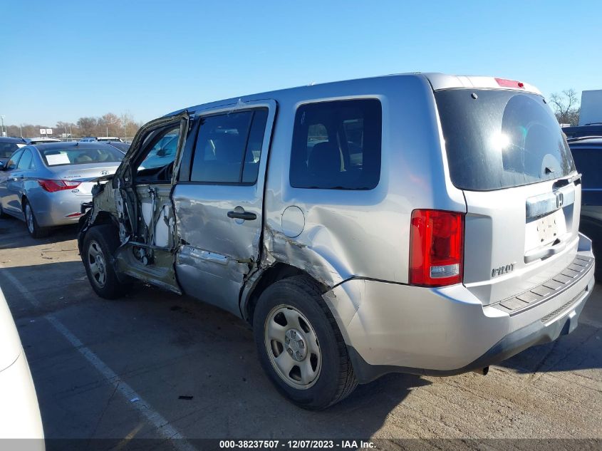 2015 HONDA PILOT LX - 5FNYF3H28FB033282