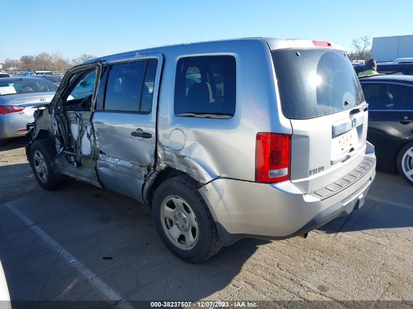 2015 HONDA PILOT LX - 5FNYF3H28FB033282