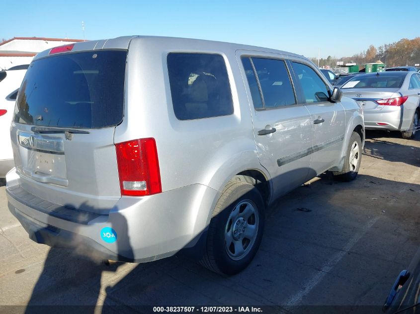 2015 HONDA PILOT LX - 5FNYF3H28FB033282