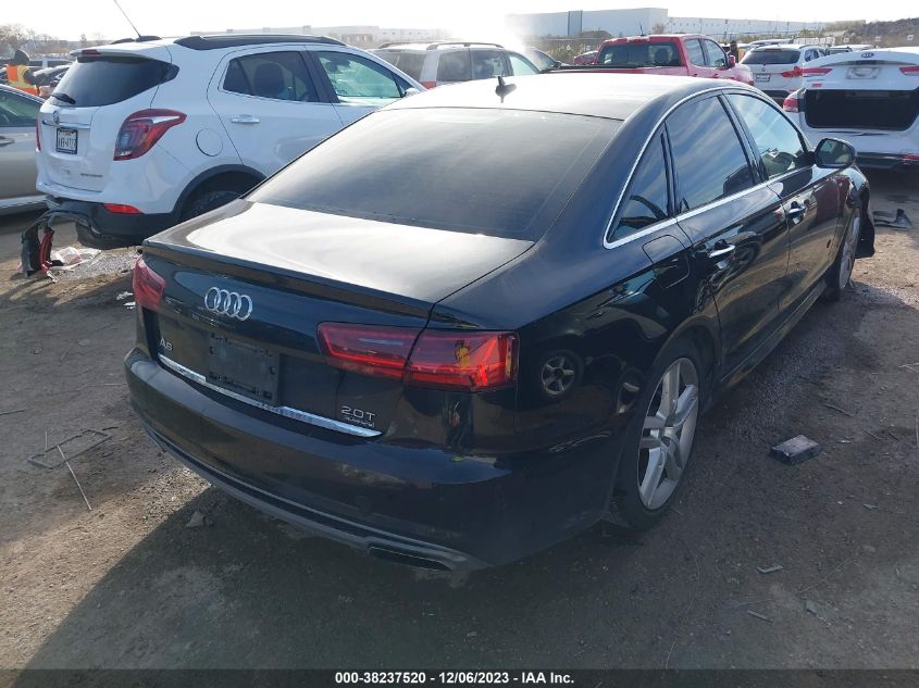 2016 AUDI A6 PREMIUM PLUS - WAUGFAFC4GN176483