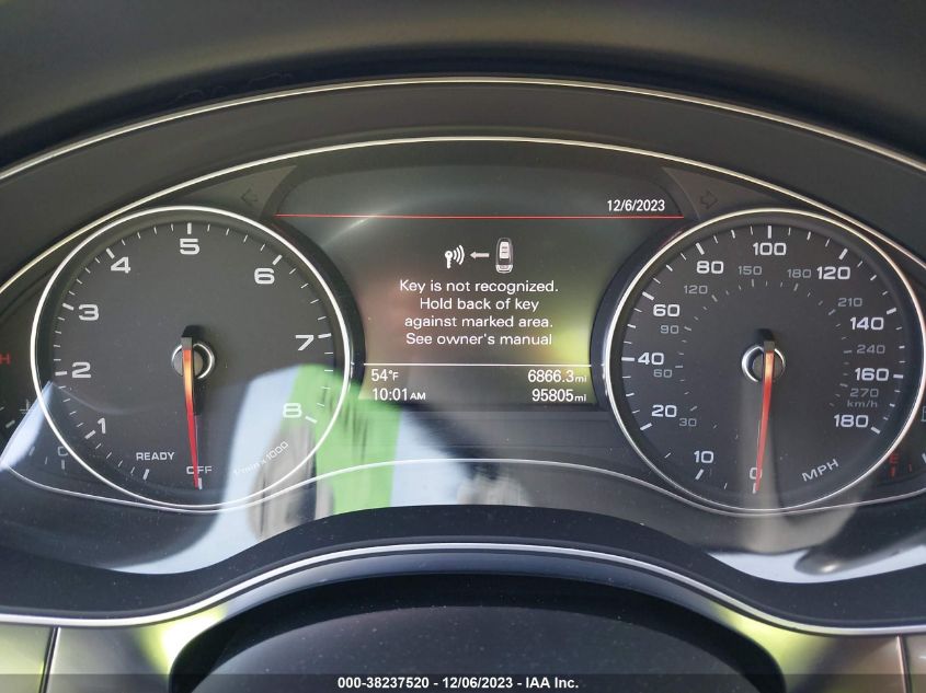 2016 AUDI A6 PREMIUM PLUS - WAUGFAFC4GN176483