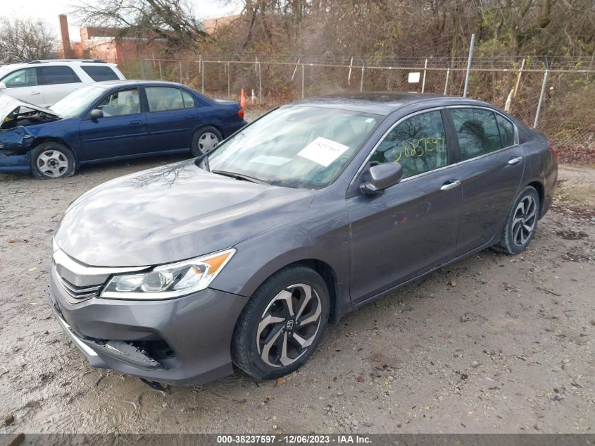 2016 HONDA ACCORD SEDAN EX-L - 1HGCR2F83GA802656