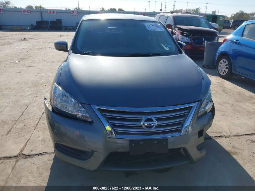 2015 NISSAN SENTRA S - 3N1AB7AP2FY306024