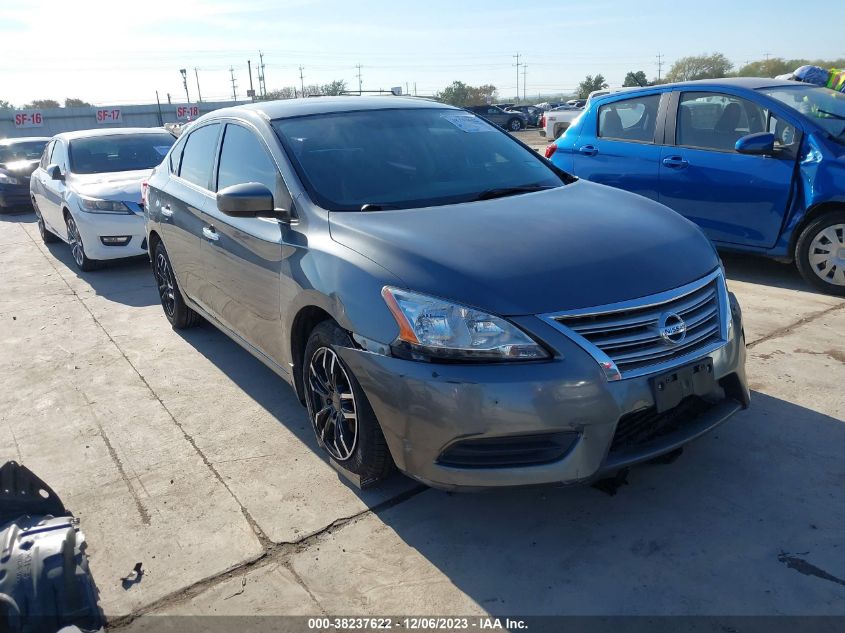 2015 NISSAN SENTRA S - 3N1AB7AP2FY306024