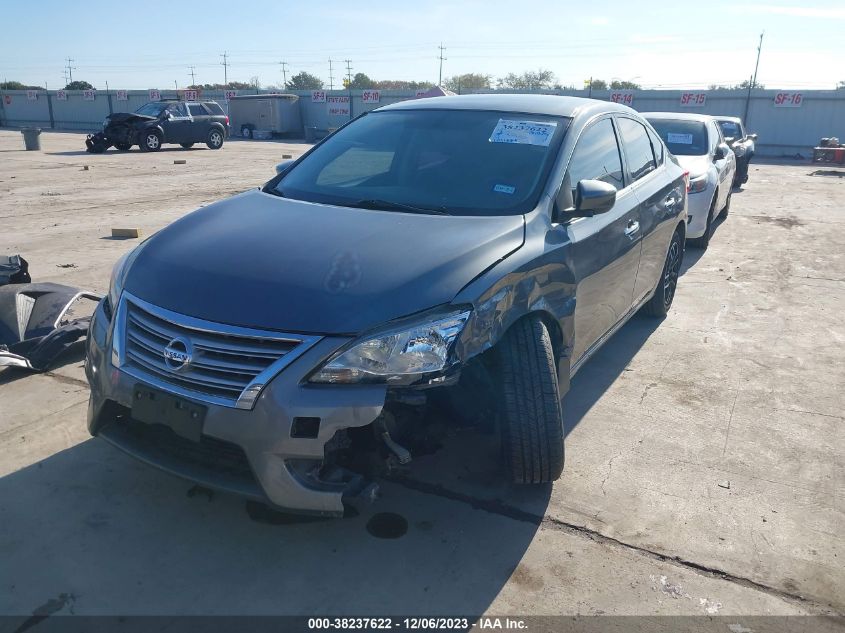 2015 NISSAN SENTRA S - 3N1AB7AP2FY306024