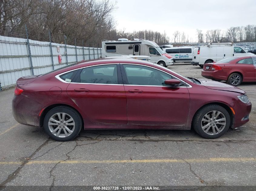 2015 CHRYSLER 200 LIMITED - 1C3CCCAB8FN589031