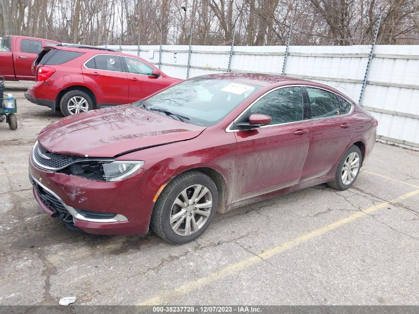 2015 CHRYSLER 200 LIMITED - 1C3CCCAB8FN589031