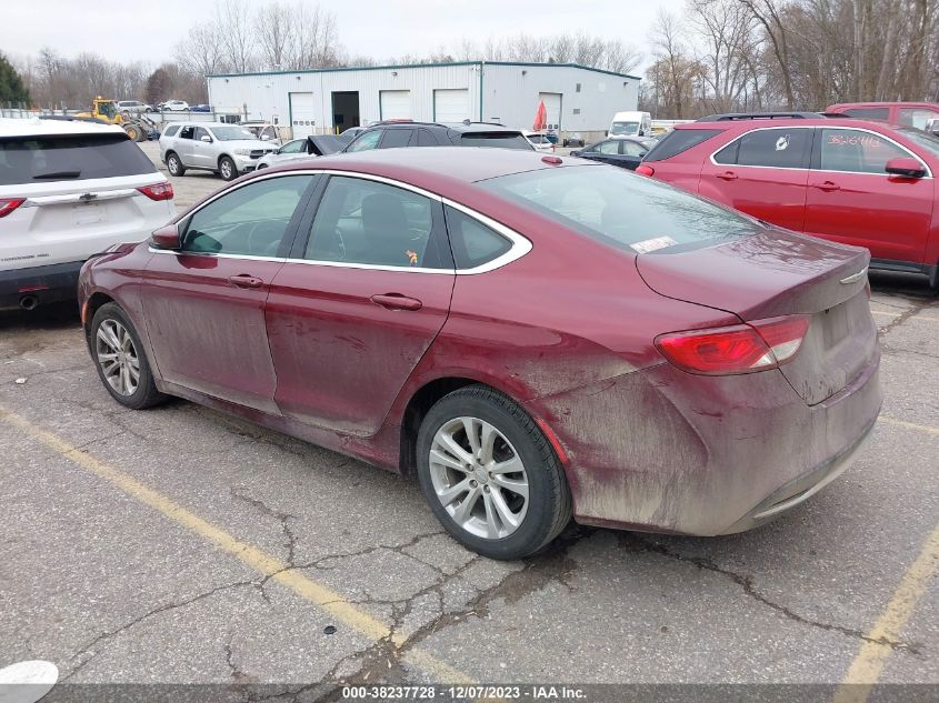 2015 CHRYSLER 200 LIMITED - 1C3CCCAB8FN589031