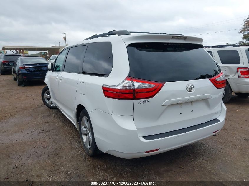 5TDKK3DC0GS700360 2016 TOYOTA SIENNA, photo no. 3