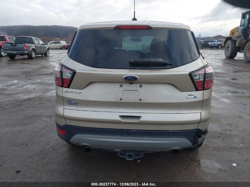 2017 FORD ESCAPE SE - 1FMCU9GD4HUC32535