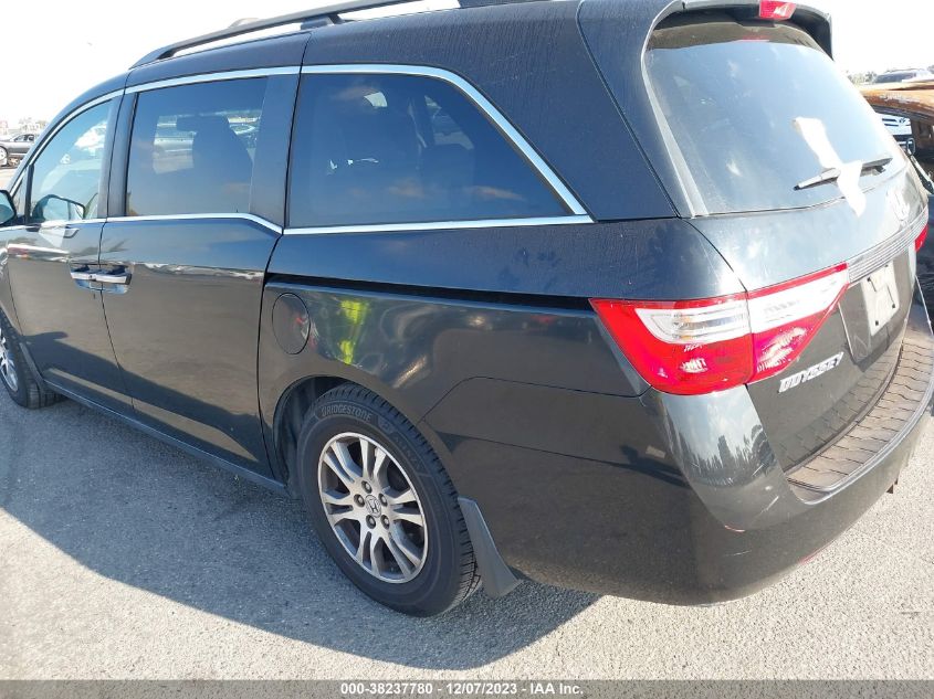 2013 HONDA ODYSSEY EXL - 5FNRL5H65DB002466