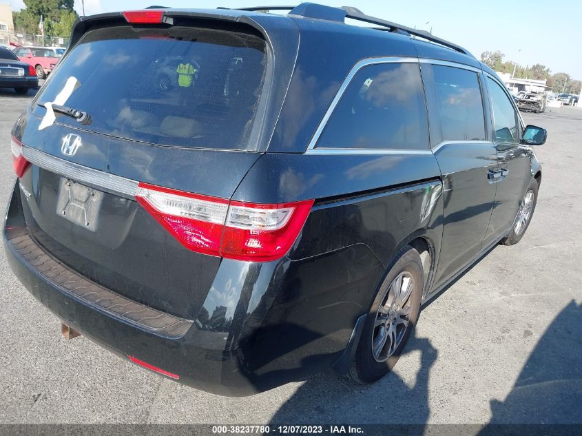 2013 HONDA ODYSSEY EXL - 5FNRL5H65DB002466