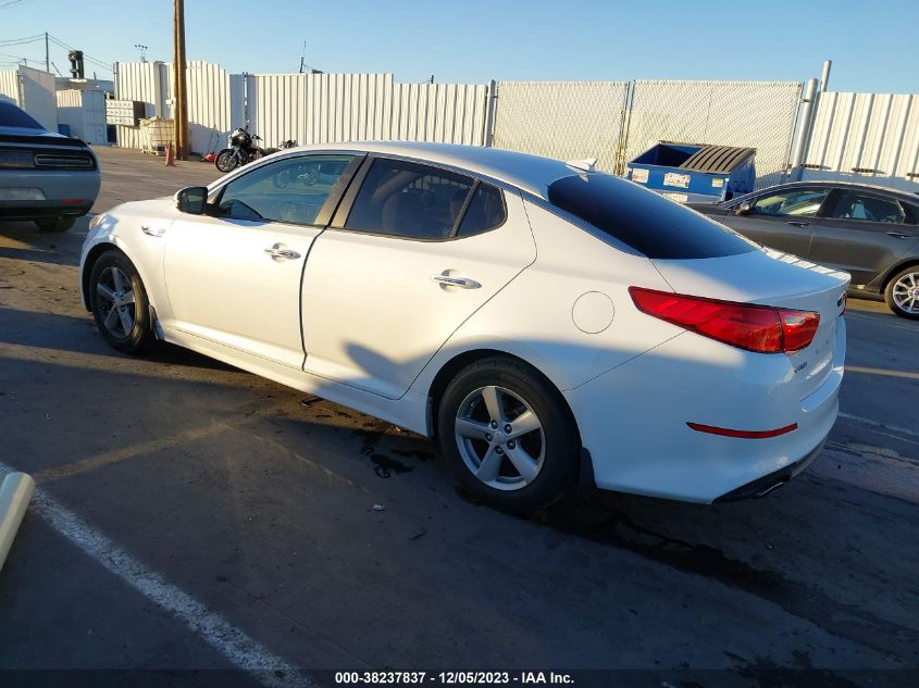 2014 KIA OPTIMA LX - 5XXGM4A72EG279222