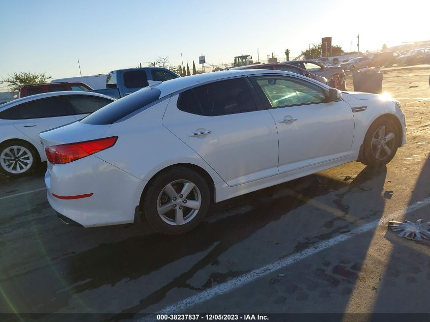 2014 KIA OPTIMA LX - 5XXGM4A72EG279222