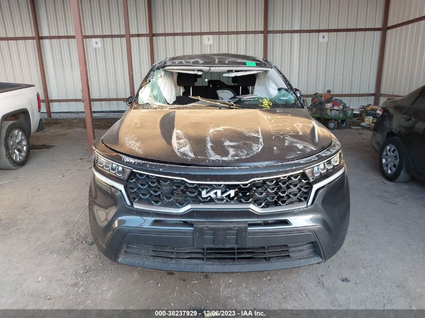 2022 KIA SORENTO LX - 5XYRG4LCXNG148593