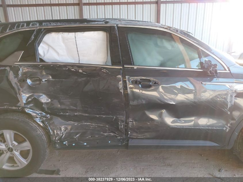 2022 KIA SORENTO LX - 5XYRG4LCXNG148593