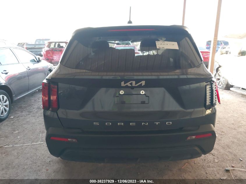 2022 KIA SORENTO LX - 5XYRG4LCXNG148593