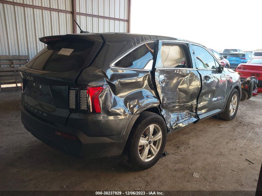 2022 KIA SORENTO LX - 5XYRG4LCXNG148593