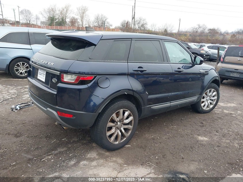 VIN SALVP2BG4HH225437 2017 LAND ROVER RANGE ROVER EVOQUE SE